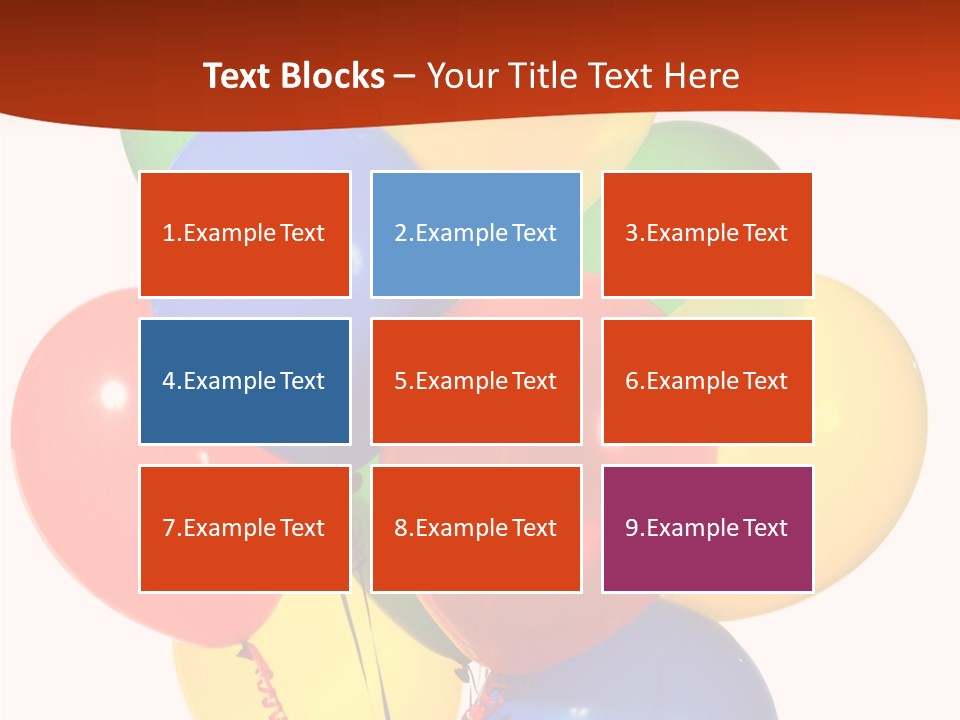 Yellow Strings Floating PowerPoint Template