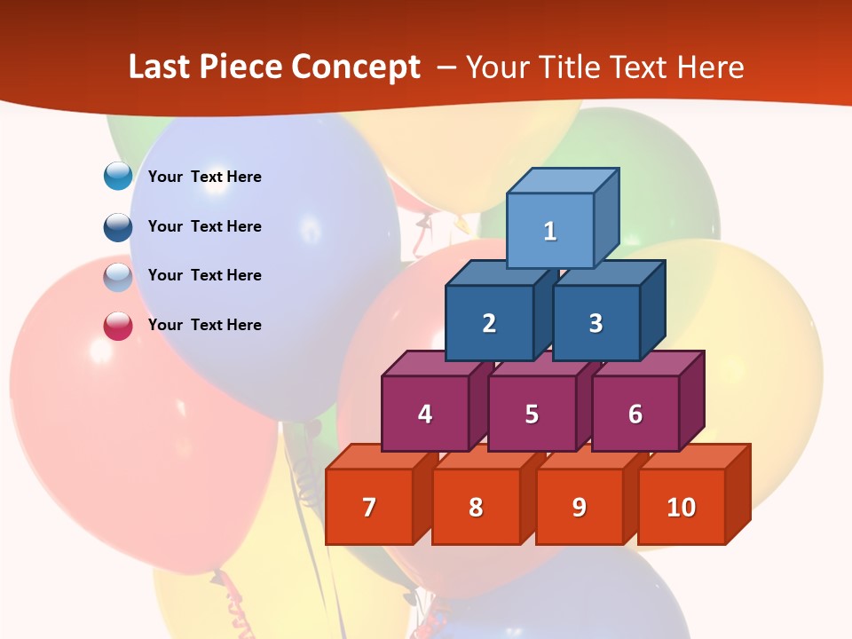 Yellow Strings Floating PowerPoint Template