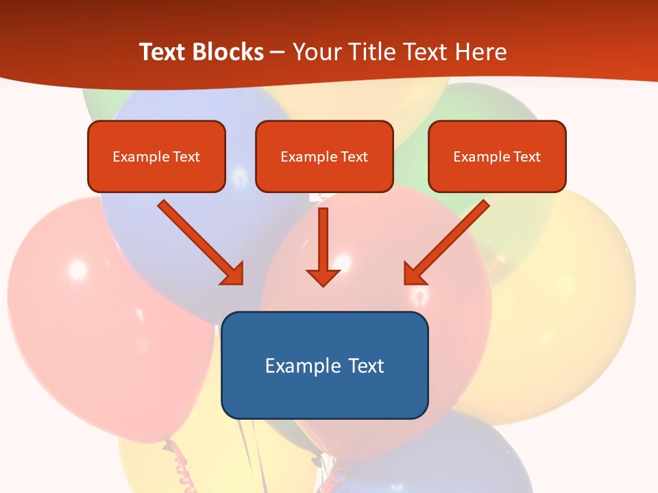 Yellow Strings Floating PowerPoint Template