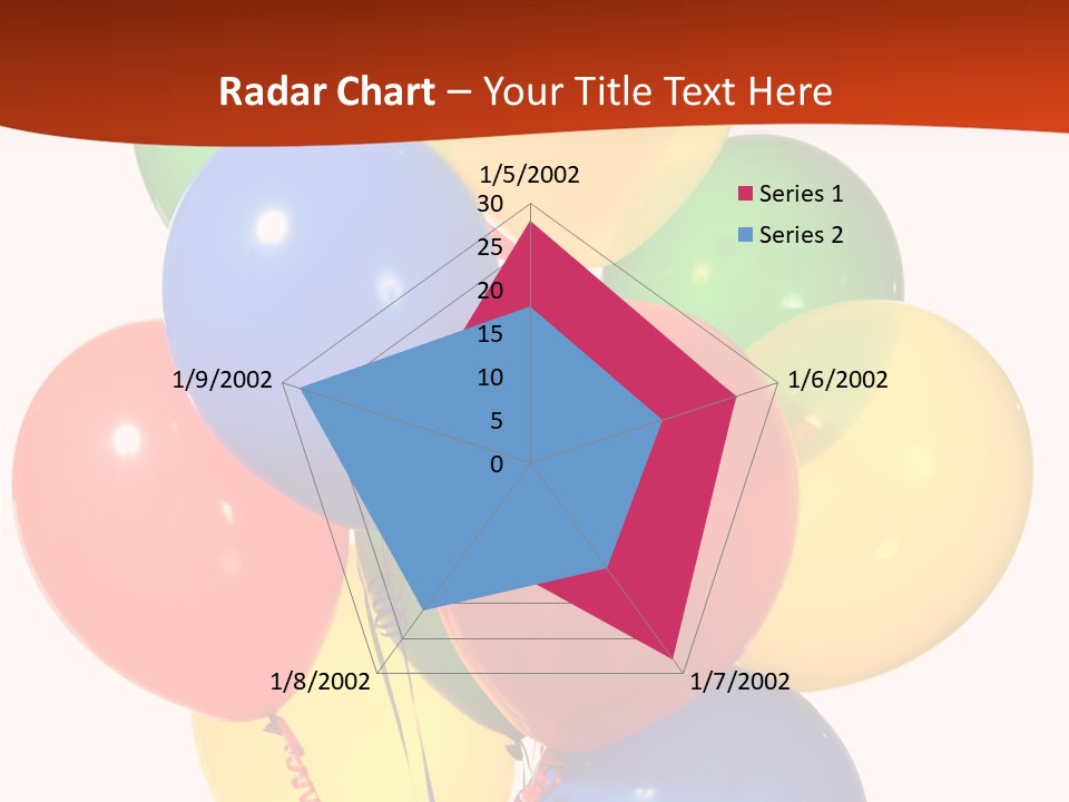 Yellow Strings Floating PowerPoint Template