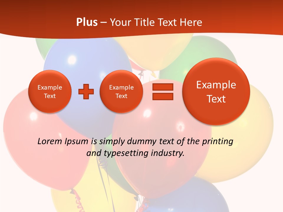 Yellow Strings Floating PowerPoint Template