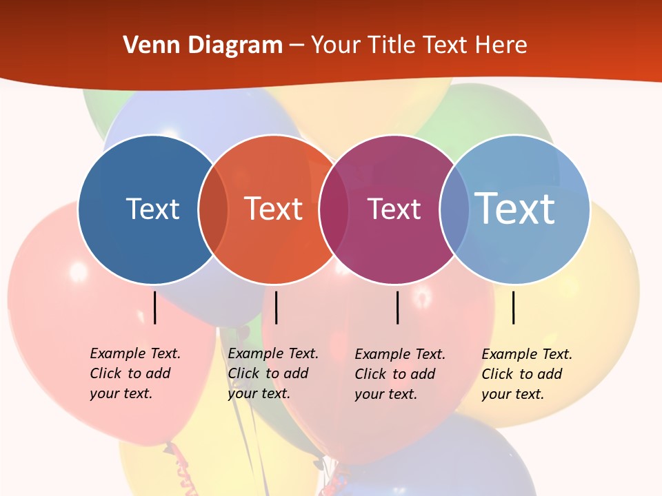 Yellow Strings Floating PowerPoint Template