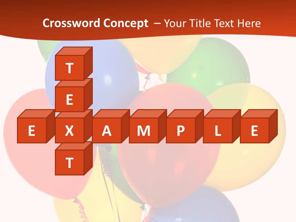 Yellow Strings Floating PowerPoint Template