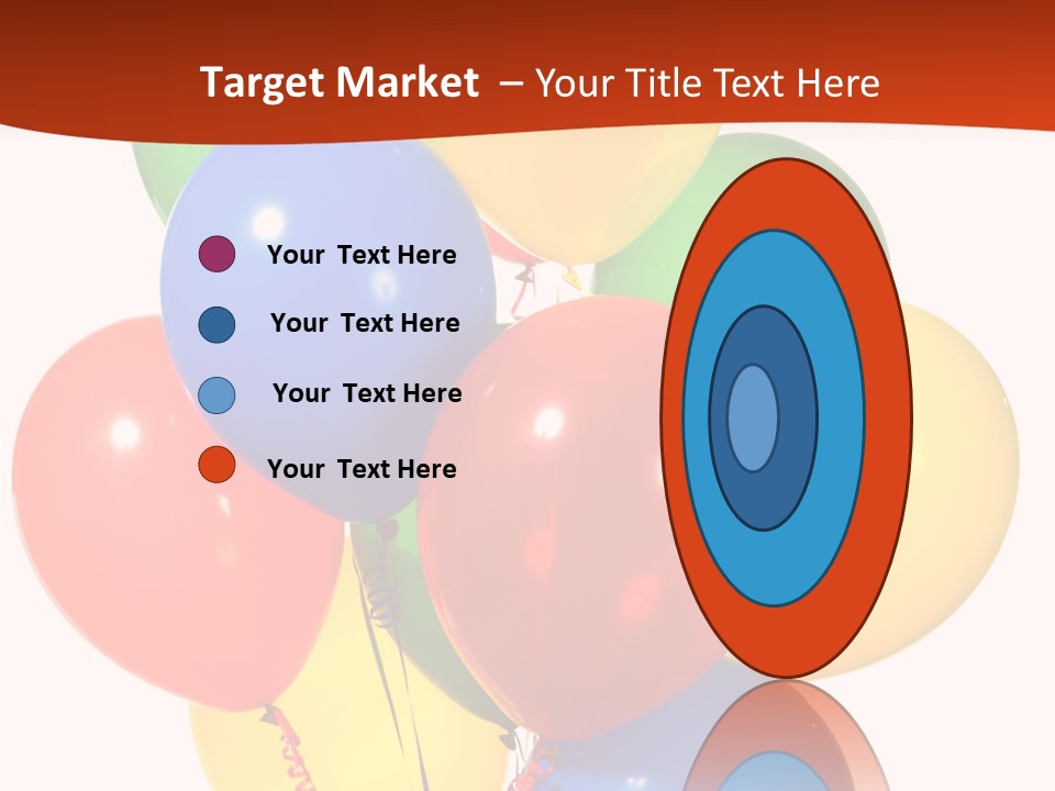 Yellow Strings Floating PowerPoint Template