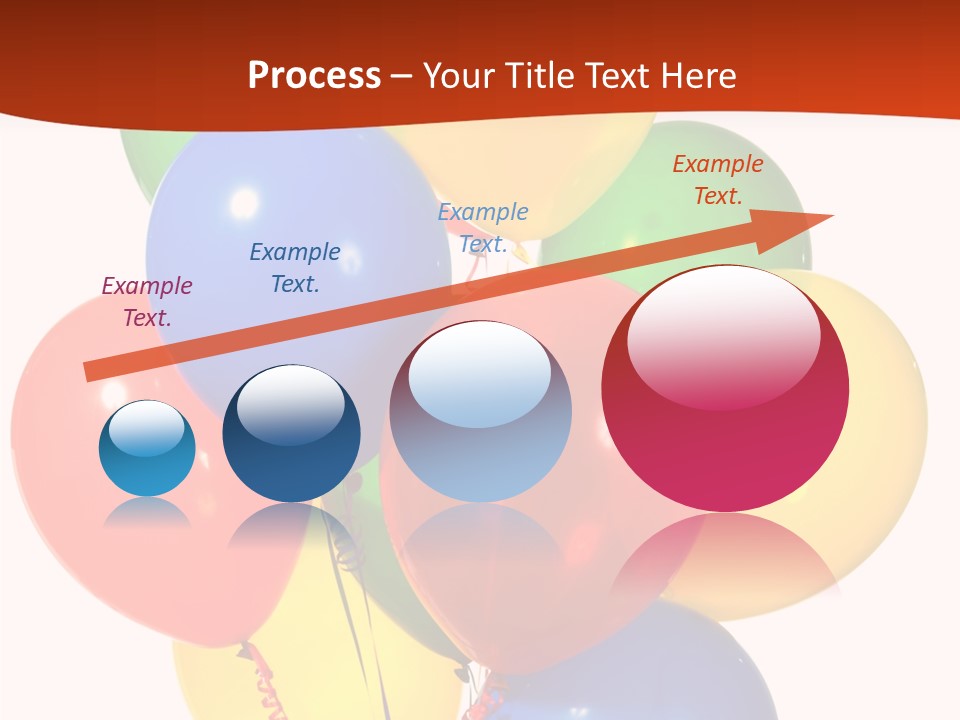 Yellow Strings Floating PowerPoint Template