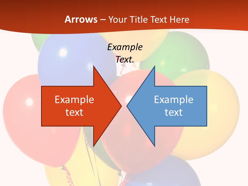 Yellow Strings Floating PowerPoint Template