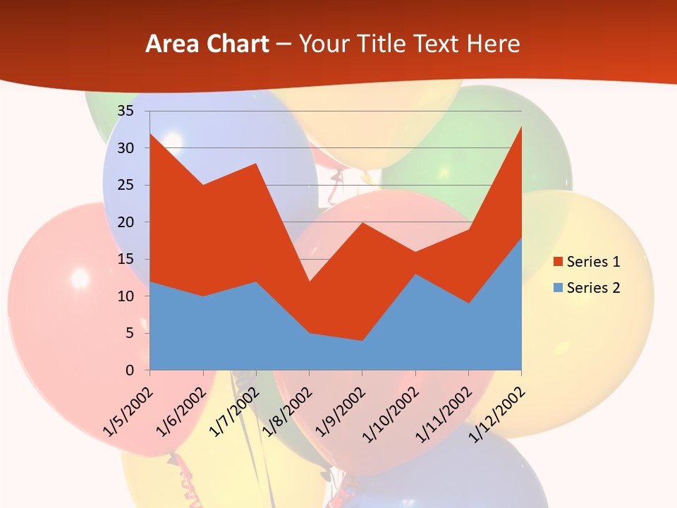 Yellow Strings Floating PowerPoint Template