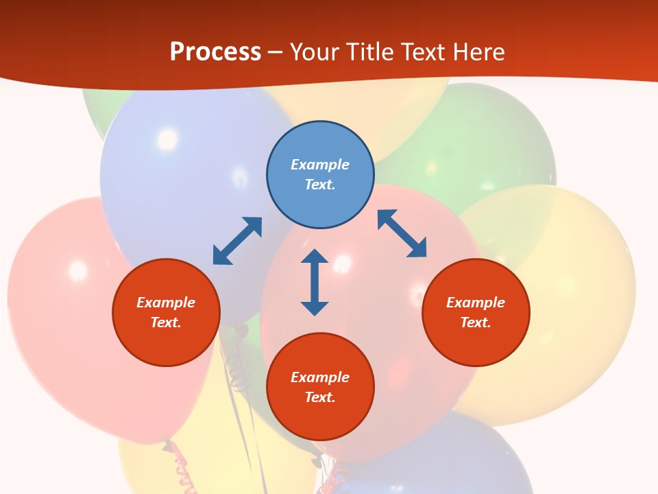 Yellow Strings Floating PowerPoint Template