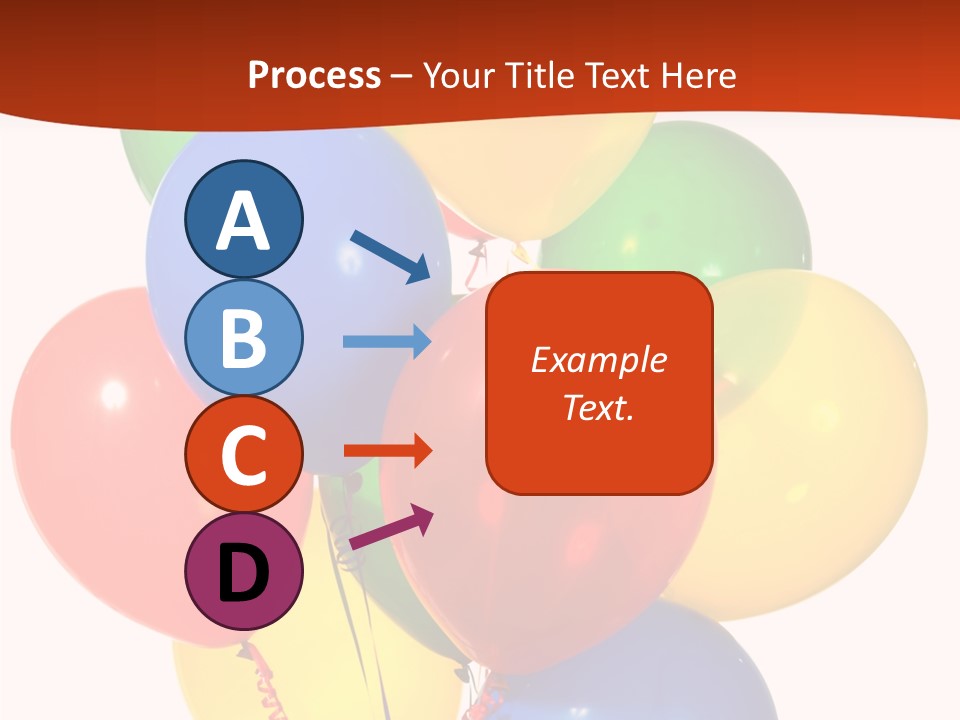 Yellow Strings Floating PowerPoint Template