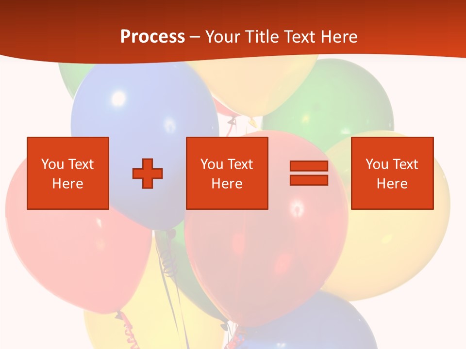 Yellow Strings Floating PowerPoint Template