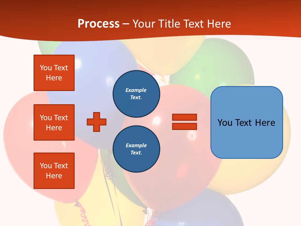 Yellow Strings Floating PowerPoint Template