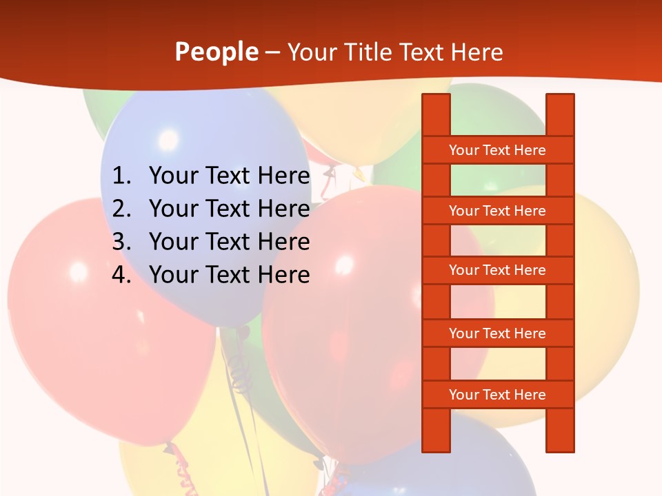 Yellow Strings Floating PowerPoint Template