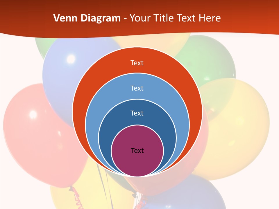 Yellow Strings Floating PowerPoint Template