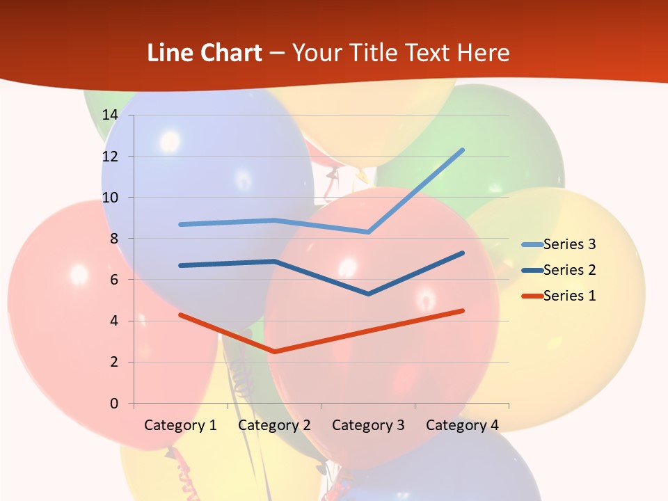 Yellow Strings Floating PowerPoint Template