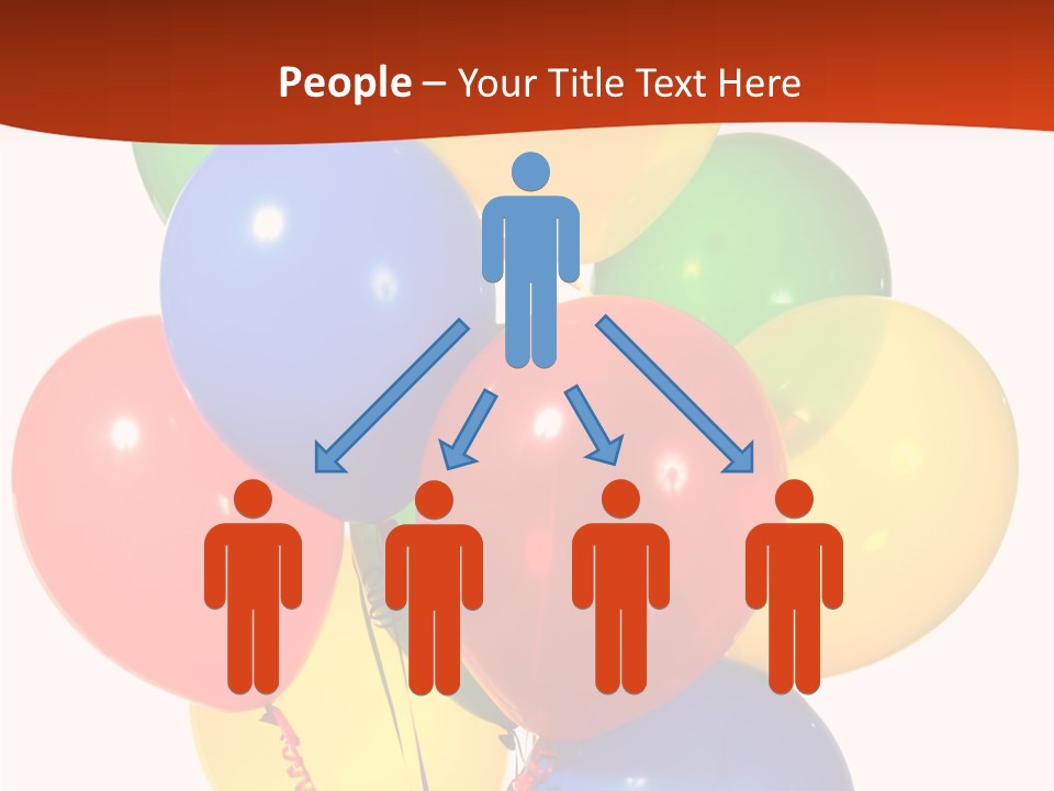 Yellow Strings Floating PowerPoint Template