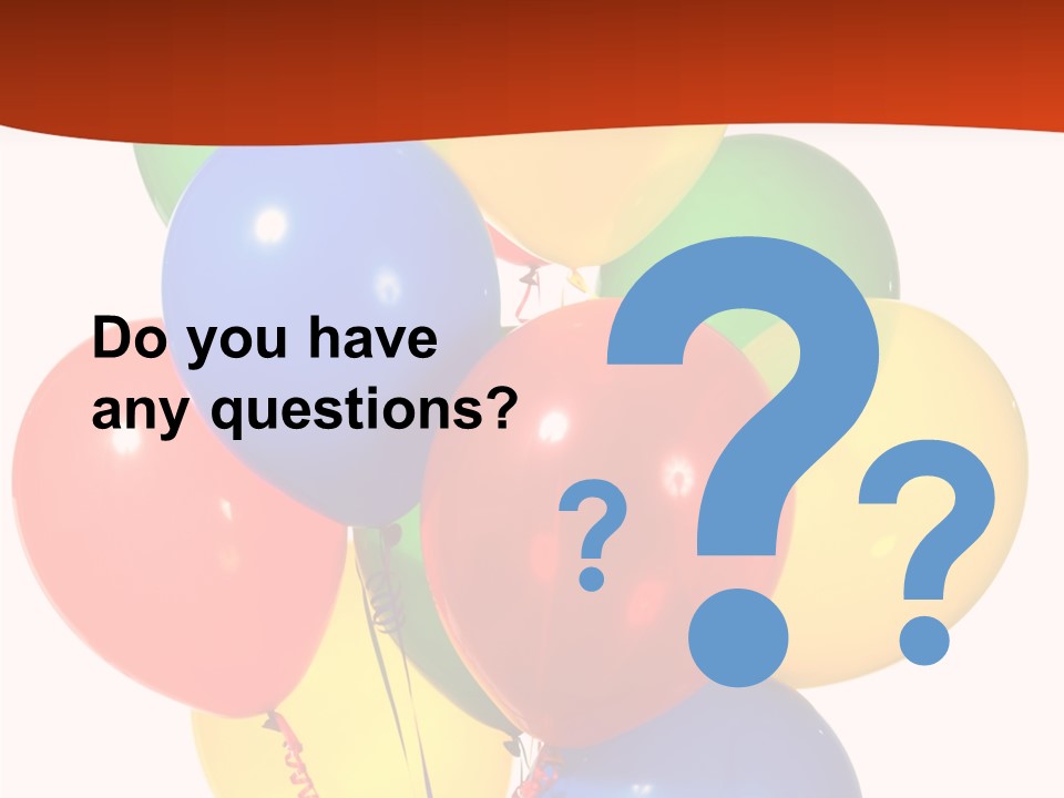 Yellow Strings Floating PowerPoint Template