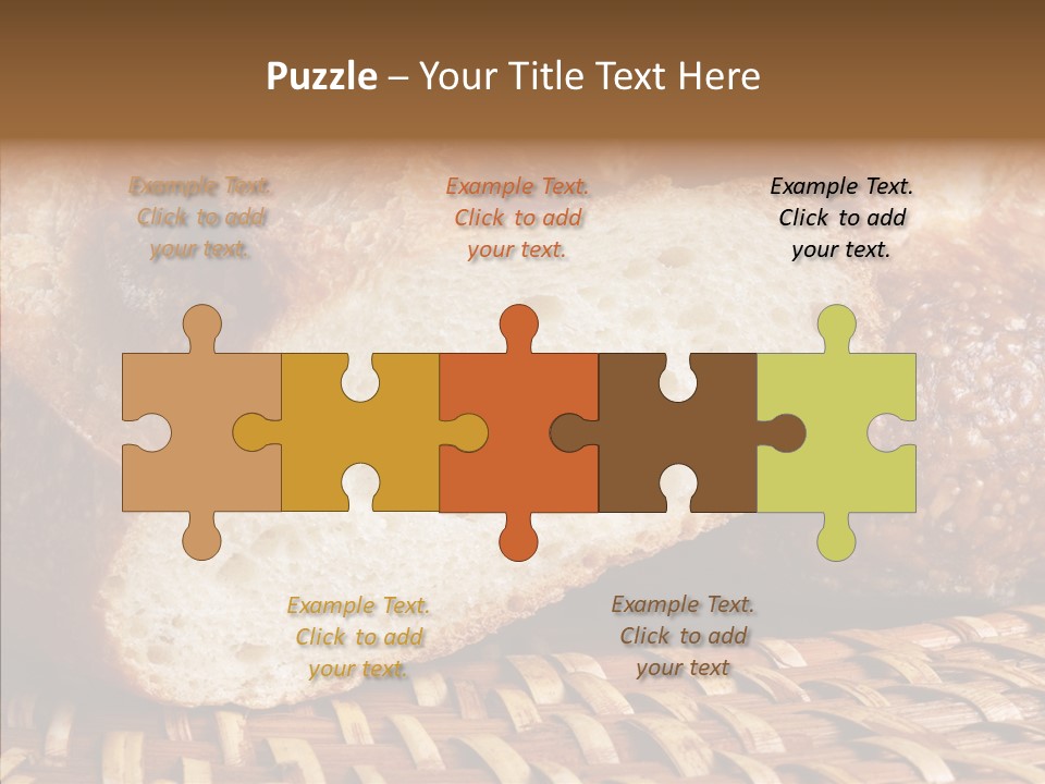 Wholesome Grain Warm PowerPoint Template