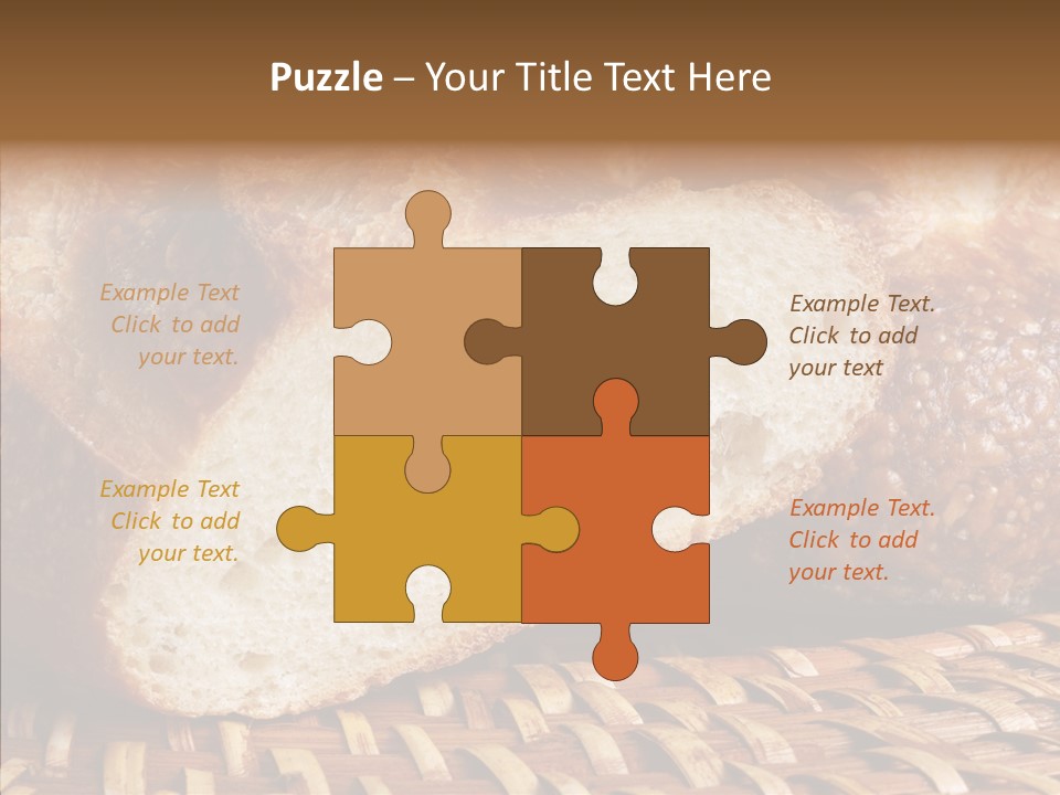 Wholesome Grain Warm PowerPoint Template