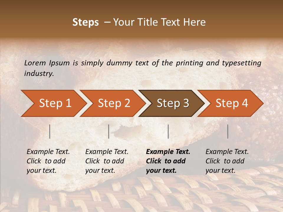 Wholesome Grain Warm PowerPoint Template
