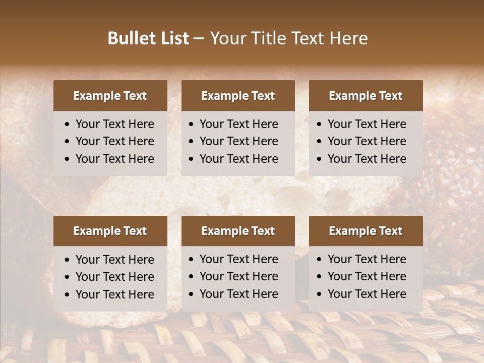 Wholesome Grain Warm PowerPoint Template