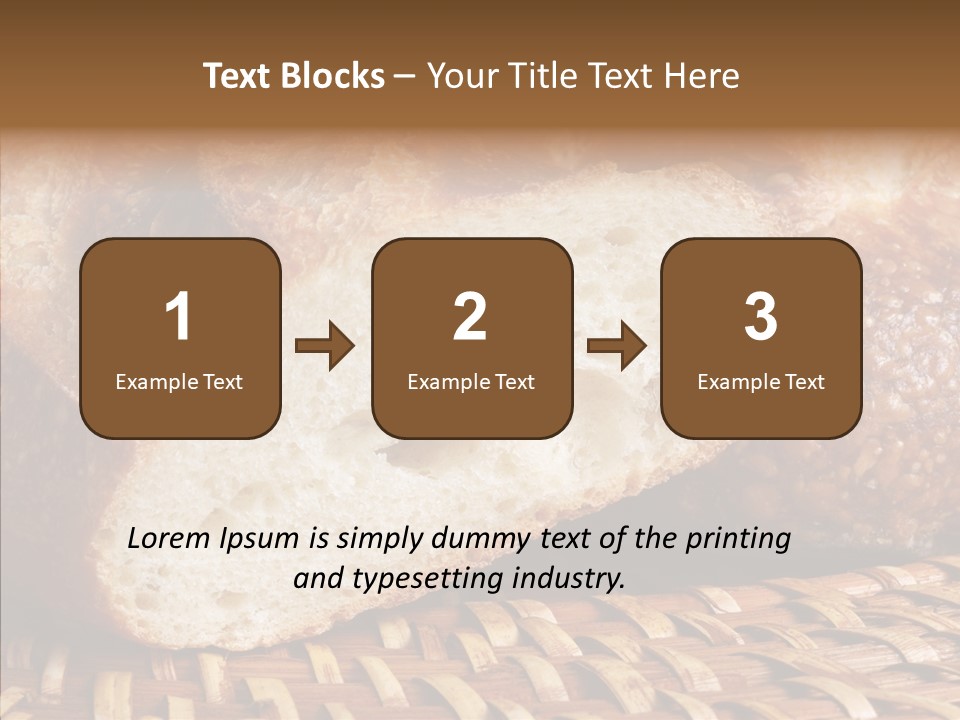 Wholesome Grain Warm PowerPoint Template