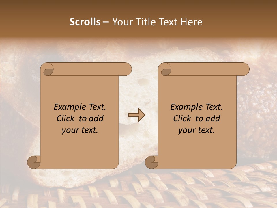 Wholesome Grain Warm PowerPoint Template