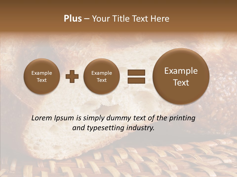 Wholesome Grain Warm PowerPoint Template