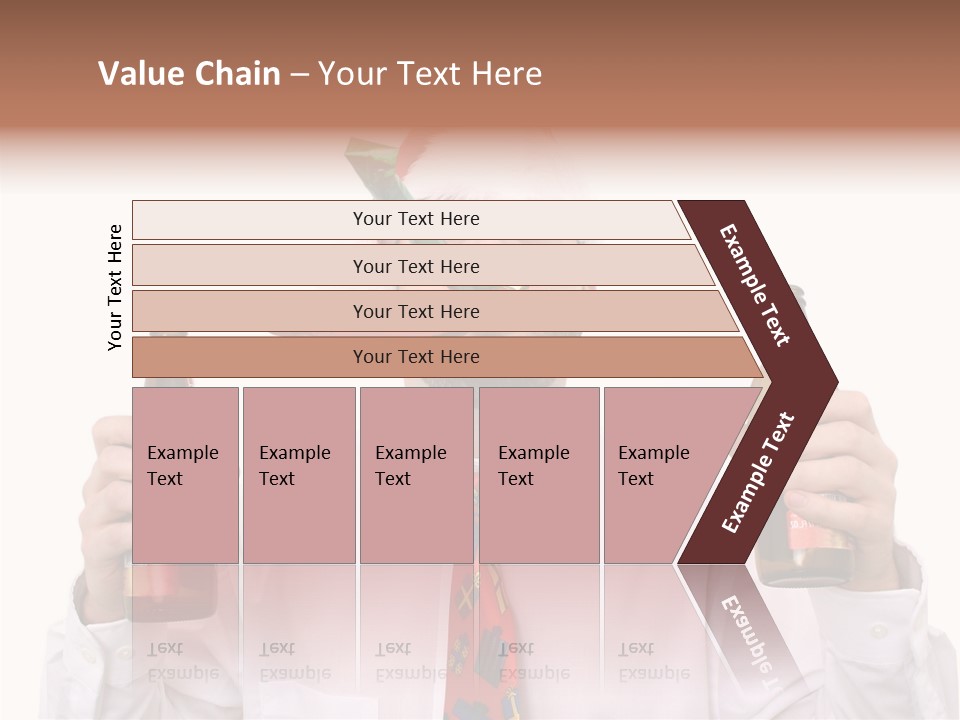 Party Employee Bottle PowerPoint Template