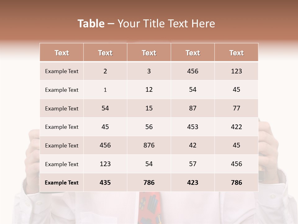 Party Employee Bottle PowerPoint Template