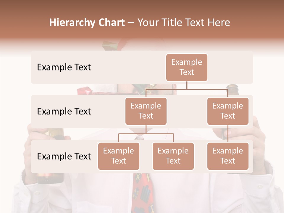 Party Employee Bottle PowerPoint Template
