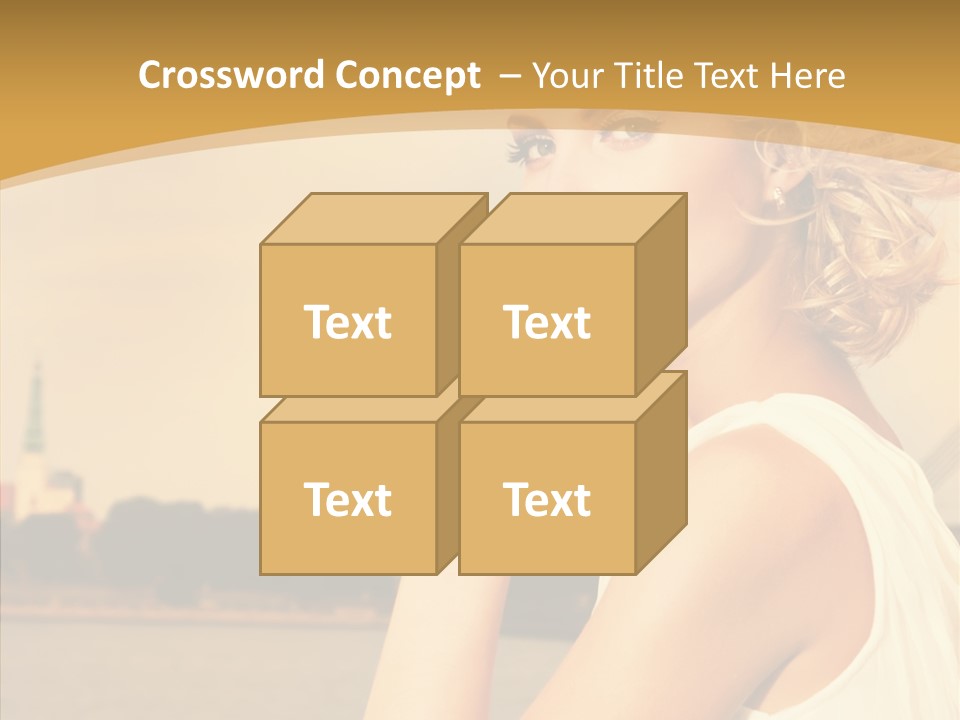 River Glamour Attractive PowerPoint Template