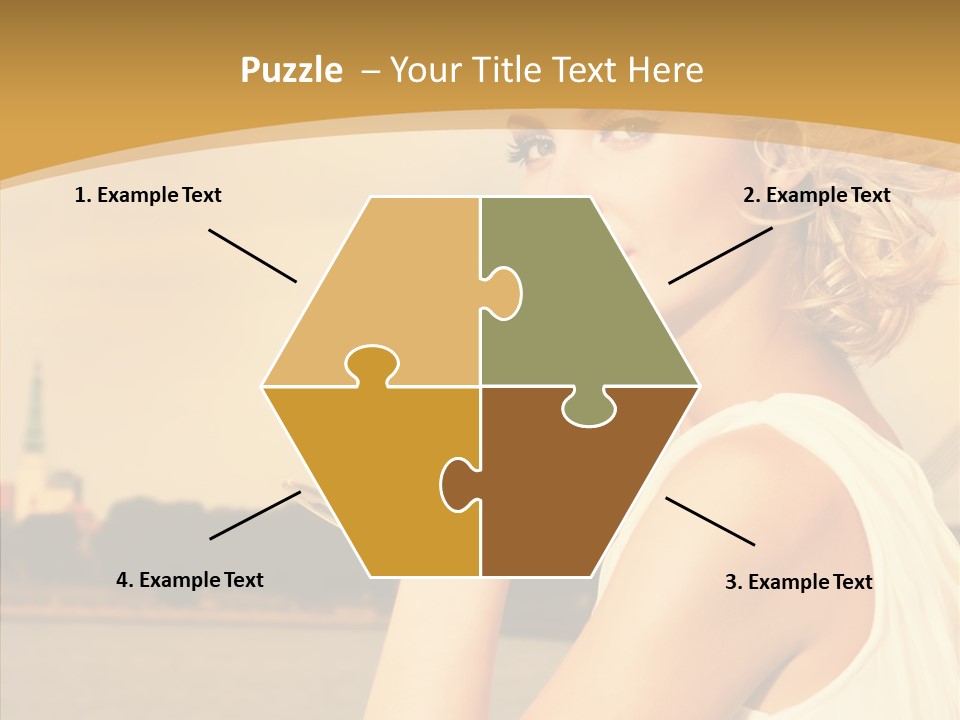 River Glamour Attractive PowerPoint Template