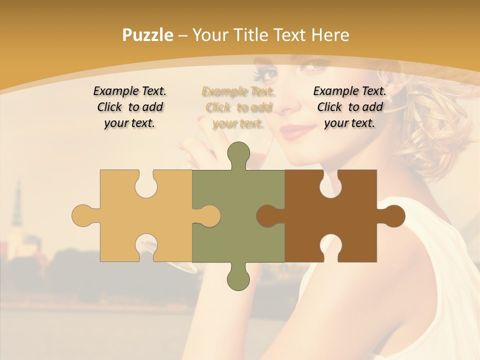 River Glamour Attractive PowerPoint Template