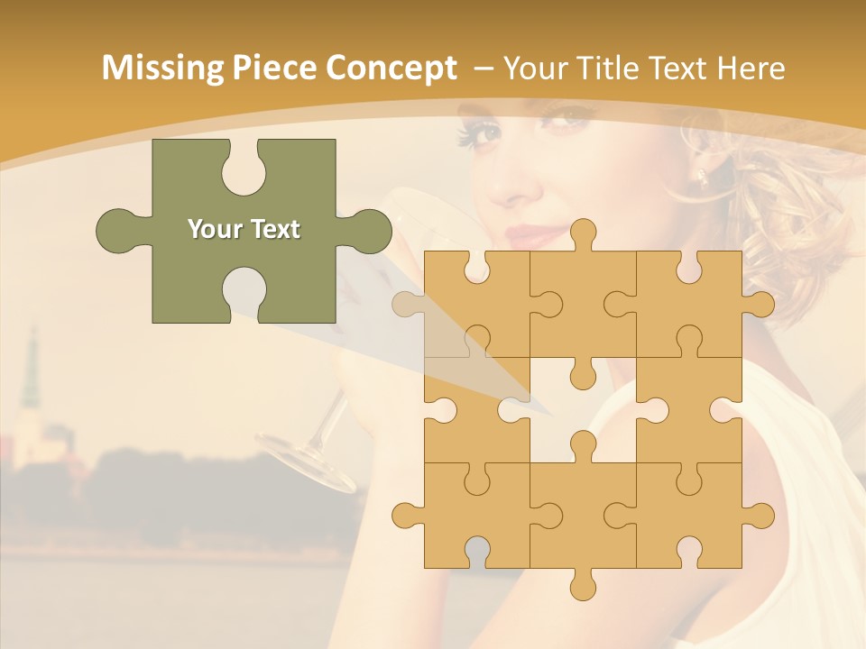 River Glamour Attractive PowerPoint Template