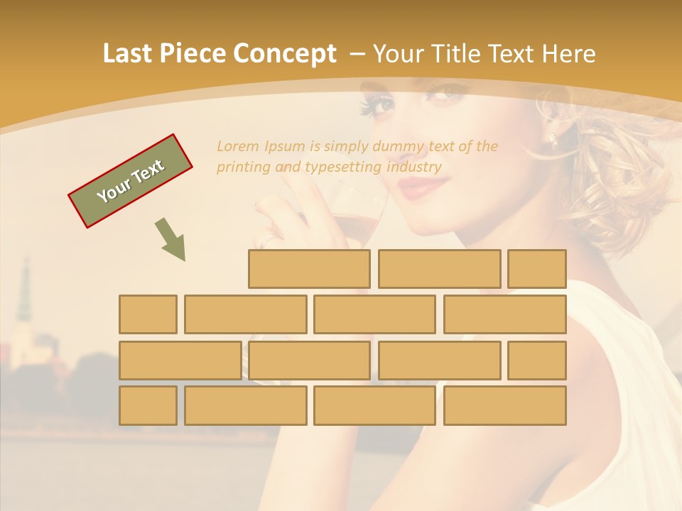 River Glamour Attractive PowerPoint Template