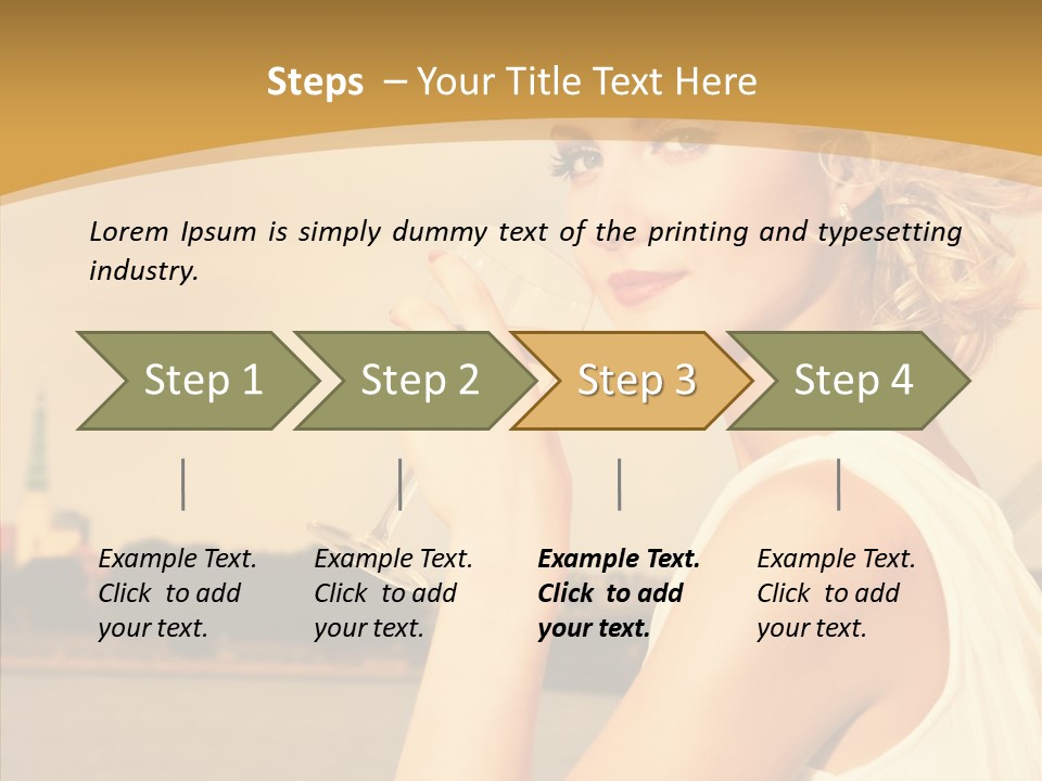 River Glamour Attractive PowerPoint Template