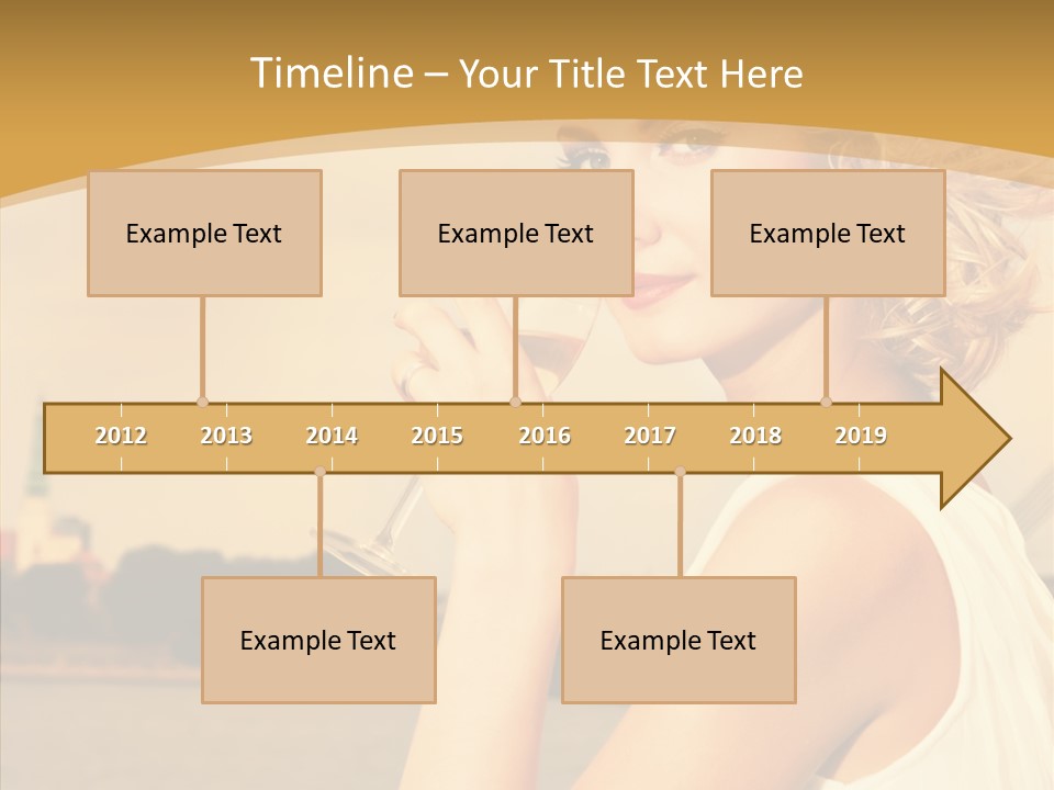 River Glamour Attractive PowerPoint Template