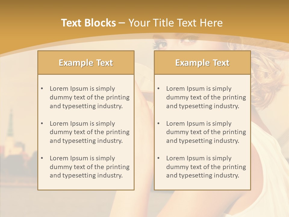 River Glamour Attractive PowerPoint Template