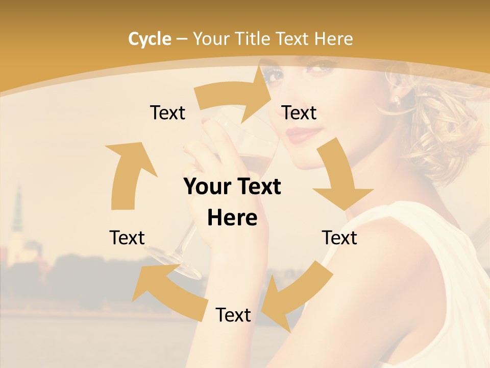 River Glamour Attractive PowerPoint Template