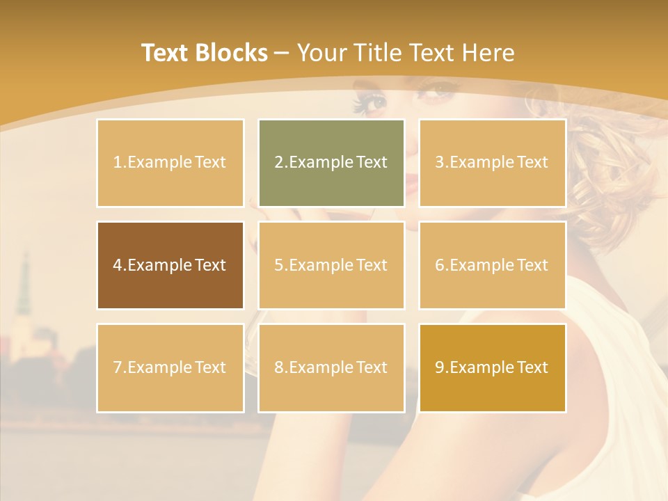 River Glamour Attractive PowerPoint Template