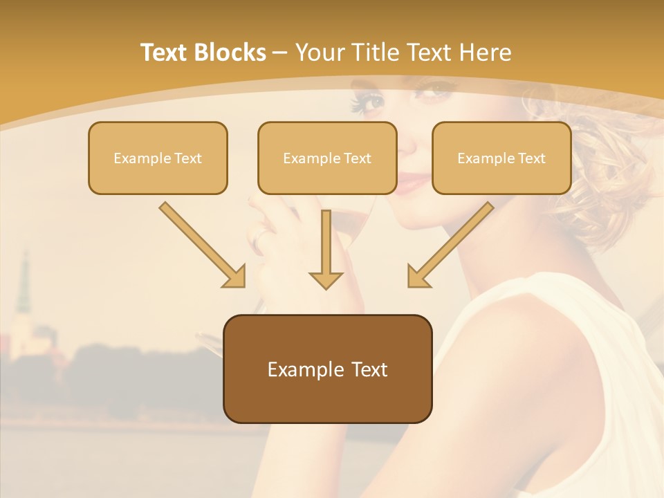 River Glamour Attractive PowerPoint Template