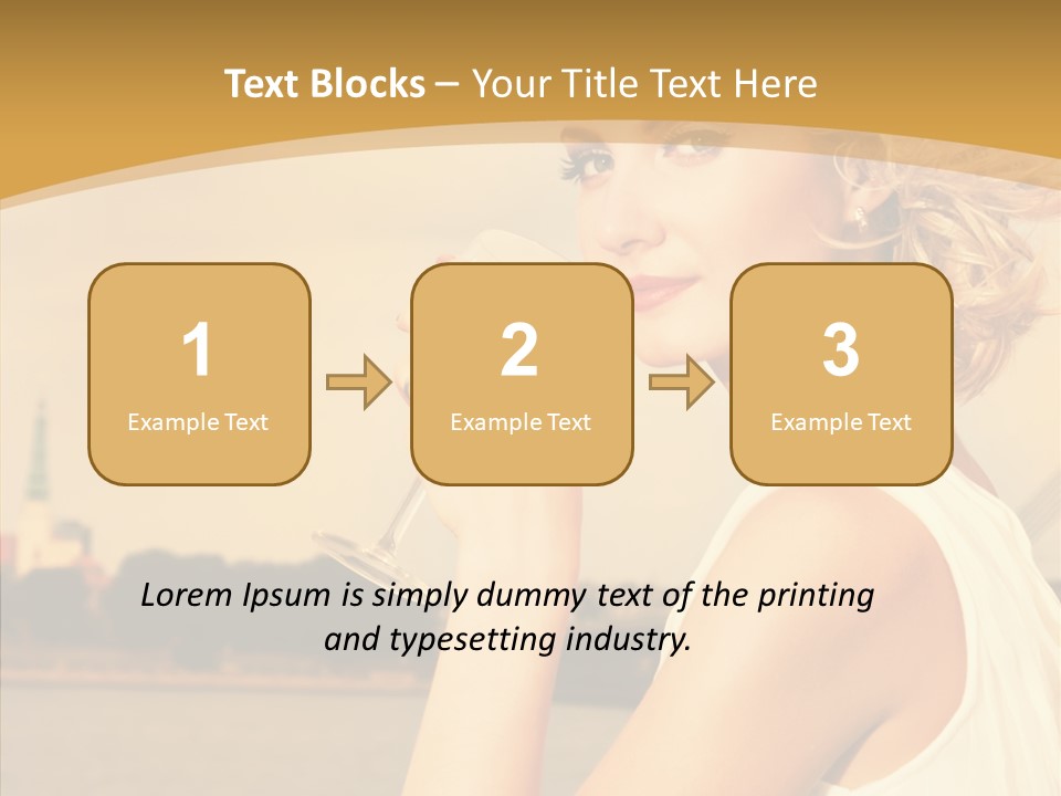 River Glamour Attractive PowerPoint Template