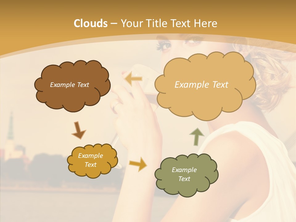 River Glamour Attractive PowerPoint Template