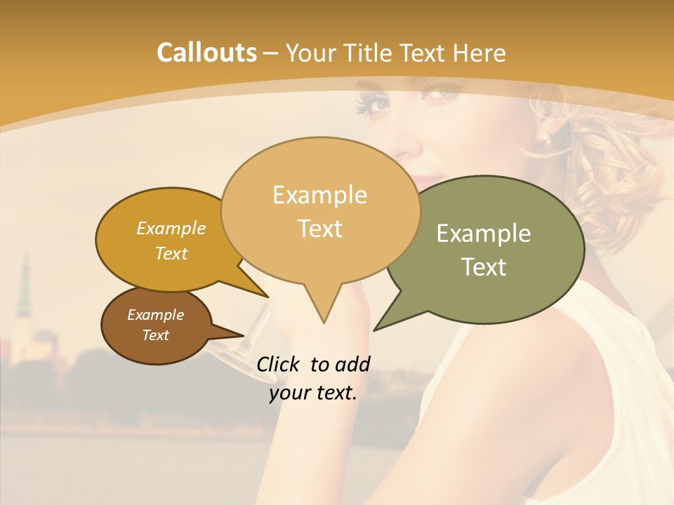 River Glamour Attractive PowerPoint Template