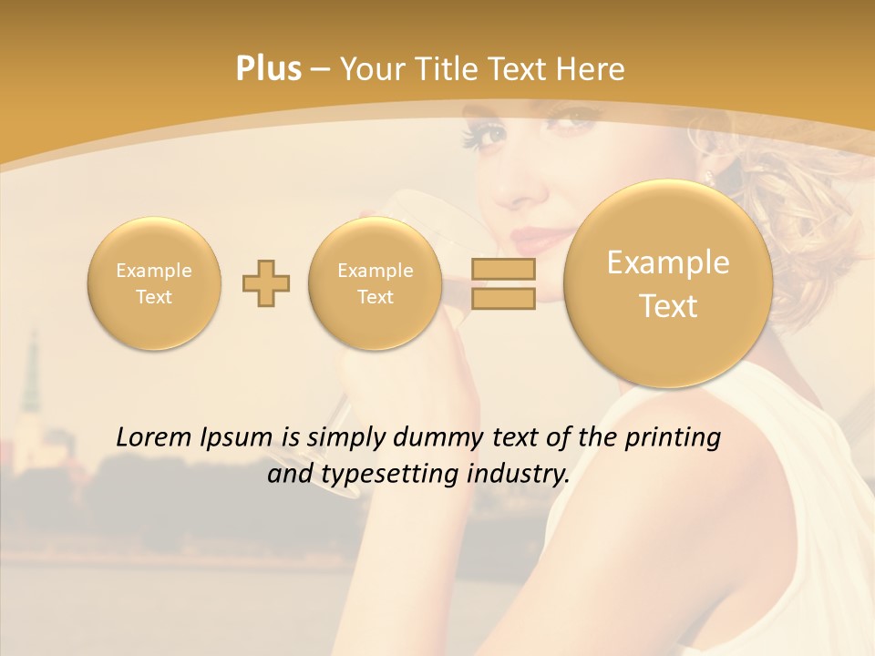 River Glamour Attractive PowerPoint Template