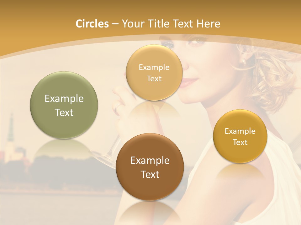 River Glamour Attractive PowerPoint Template