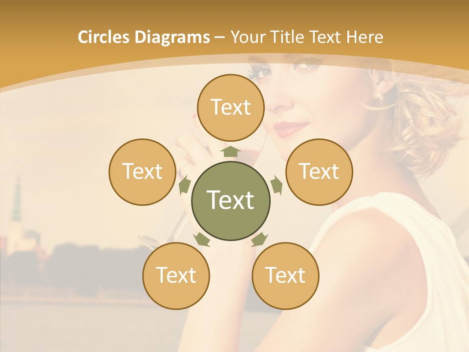 River Glamour Attractive PowerPoint Template