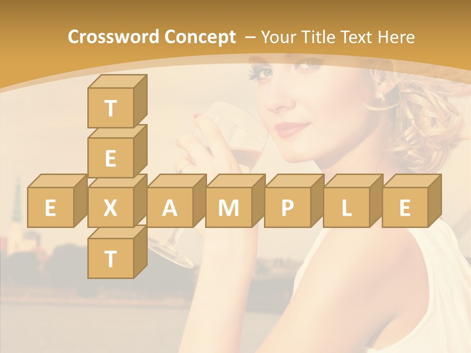 River Glamour Attractive PowerPoint Template