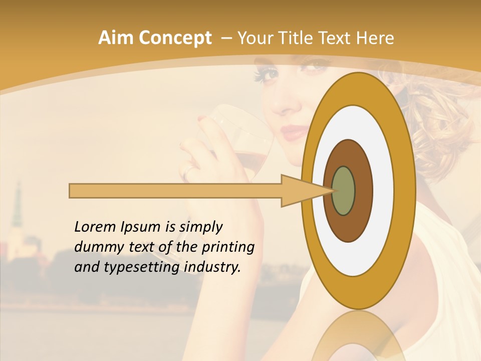 River Glamour Attractive PowerPoint Template