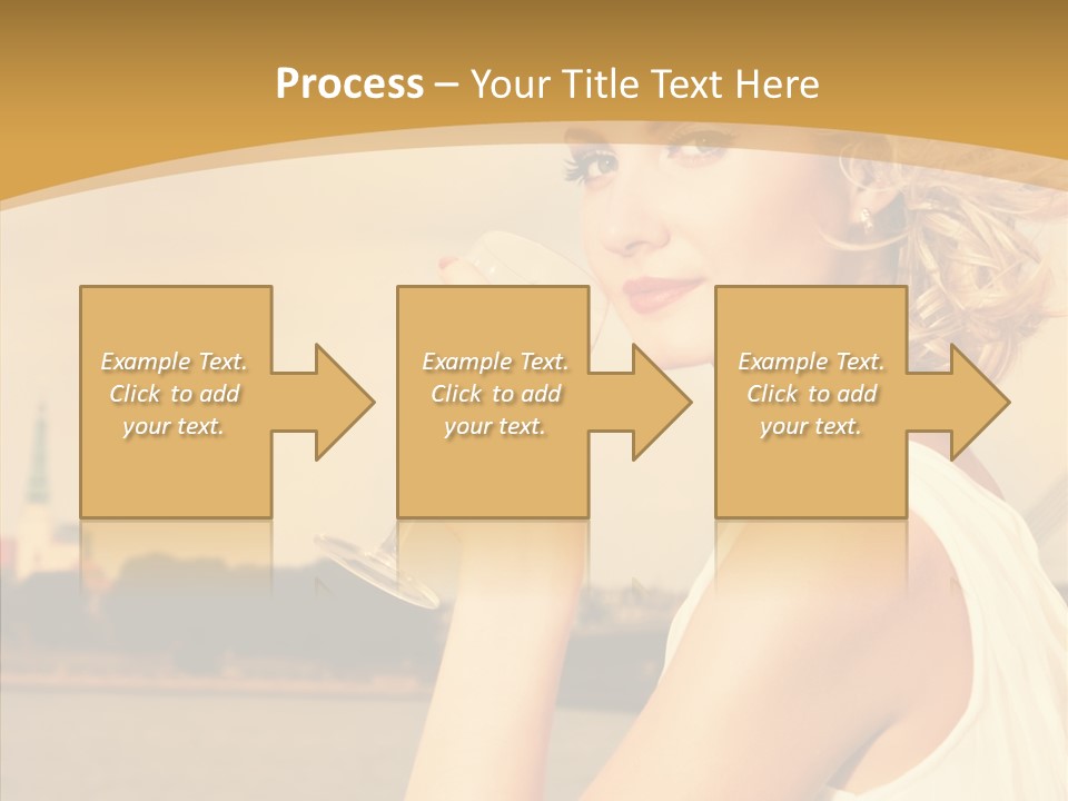 River Glamour Attractive PowerPoint Template